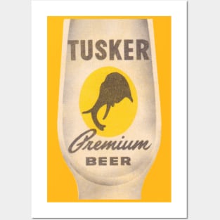 Tusker Premium Beer Retro Defunct Breweriana Posters and Art